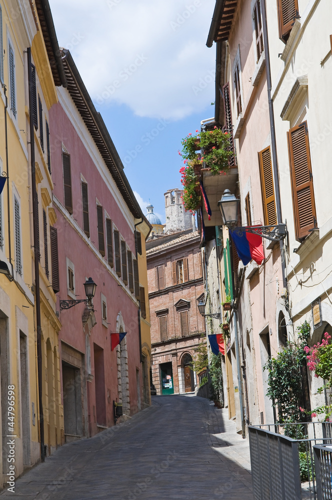 Alleyway. Amelia. Umbria. Italy.
