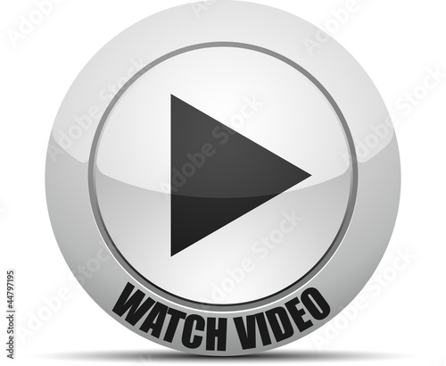 Free Download Watch video button - GFXLoad