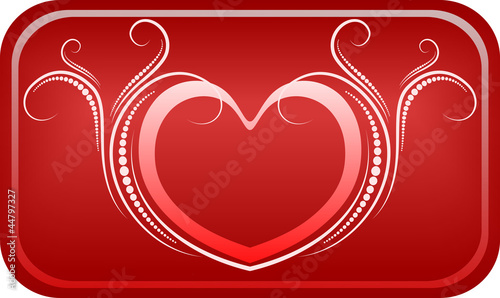 Abstract heart.