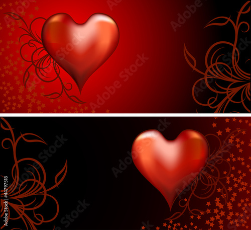 Heart's background.