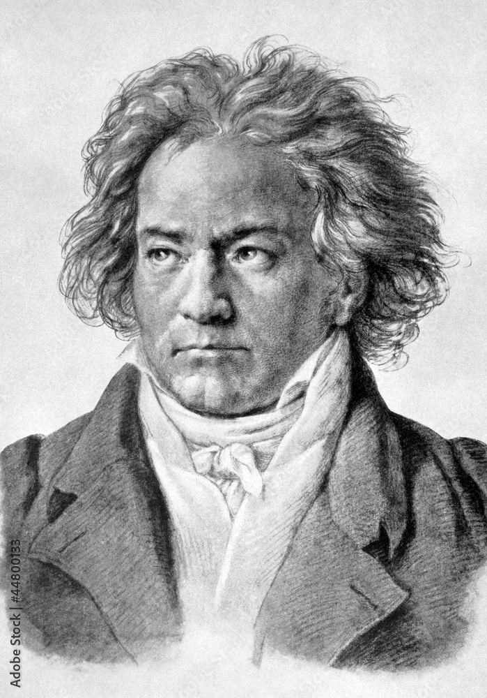 Ludwig van Beethoven - obrazy, fototapety, plakaty 