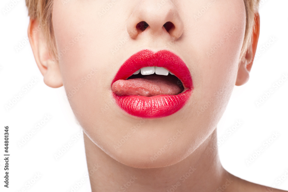 Sexy red lips Sexy red lips