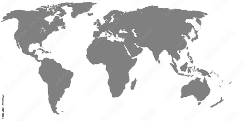 High quality world map