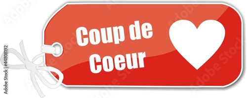 étiquette coup de coeur