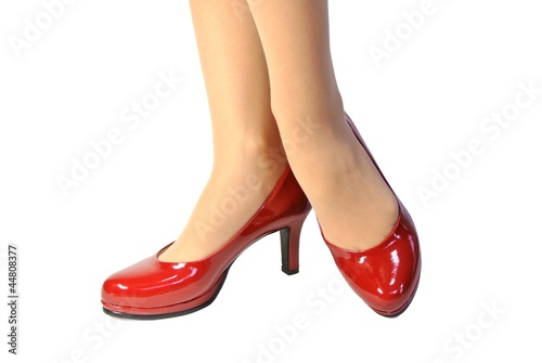 女性の足