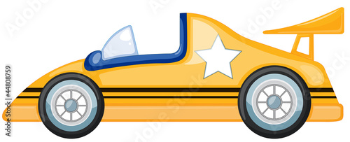yellow car