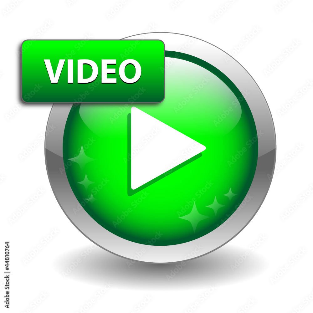 VIDEO Web Button (watch view play icon media player live music) VIDEO Web Button (watch view play icon media player live music)