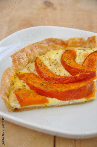 Kürbis Tarte