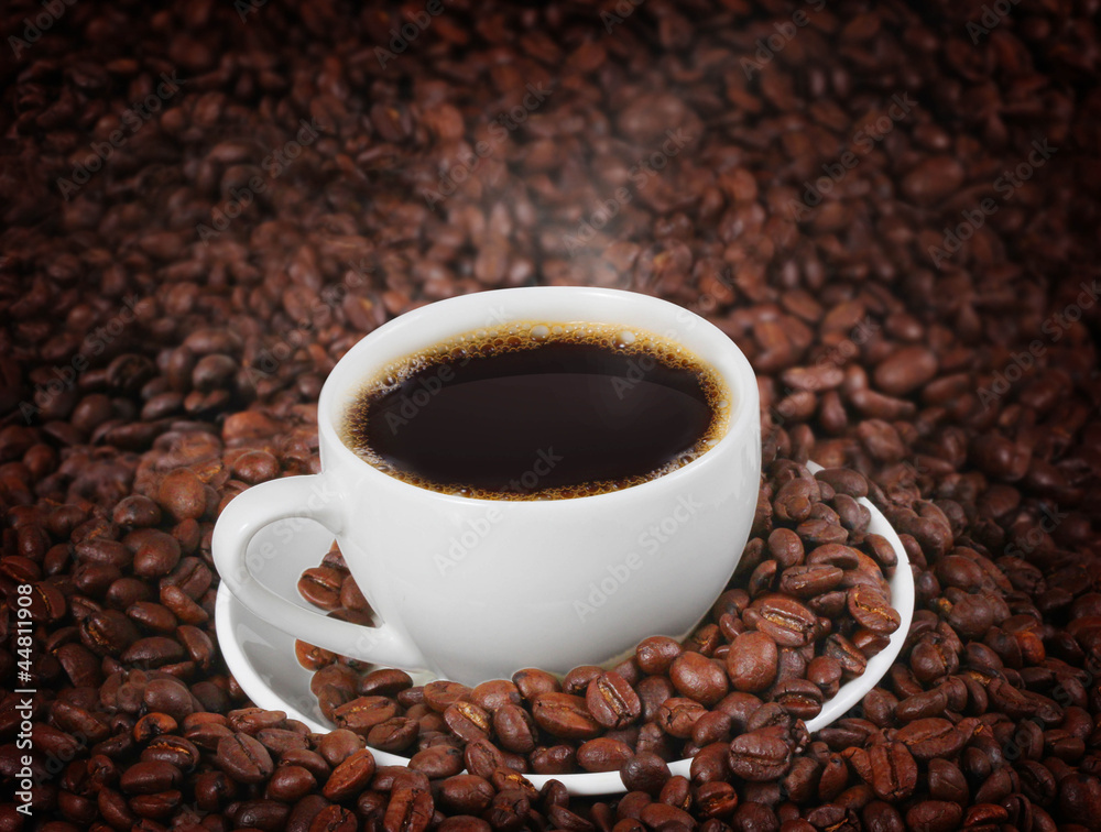 coffee bean as background . coffee bean as background .