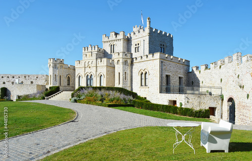 Canvas Print le chateau de hardelot