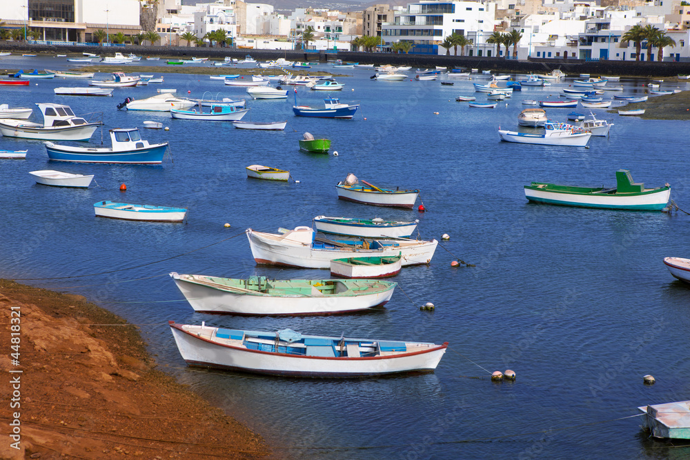 Obraz premium Arrecife in Lanzarote Charco de San Gines