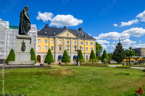 Statue of Carl XIV. Norrkoping, Sweden