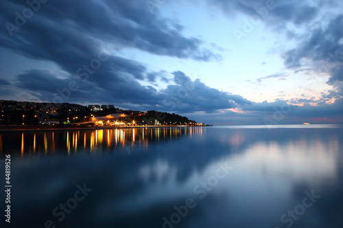 Evening shoreline -- Koper, Slovenia