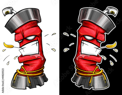 graffiti spray