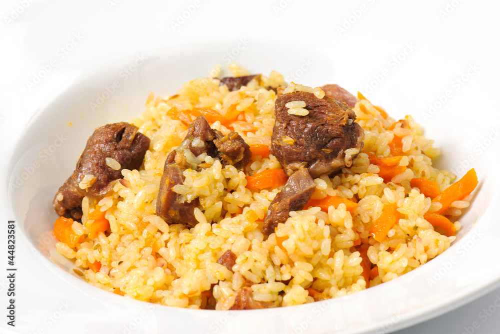 Traditional oriental pilaf Traditional oriental pilaf
