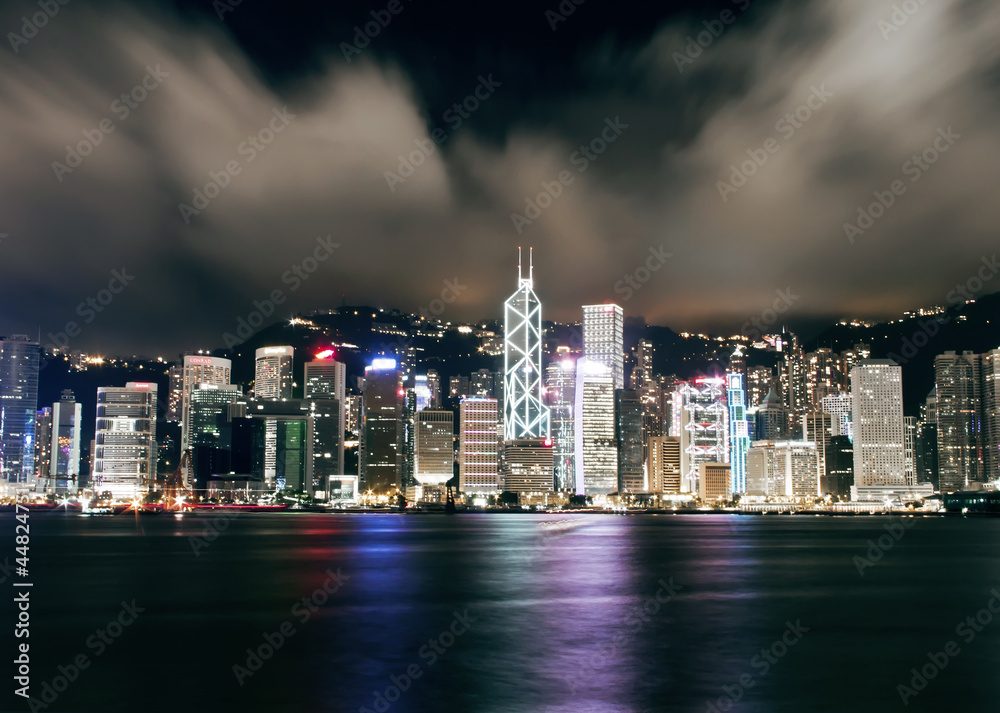 Hong Kong Nighttime Skyline