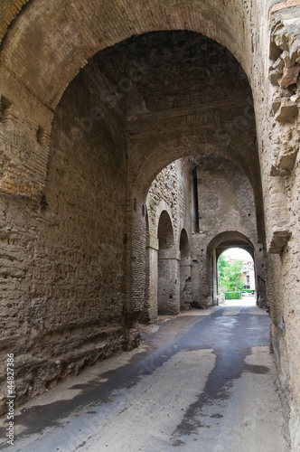 Porta romana. Nepi. Lazio. Italy. © Mi.Ti.