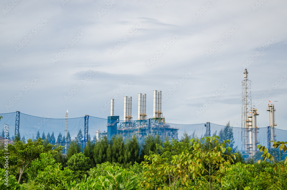 Obraz premium Petrochemical plant in Thailand