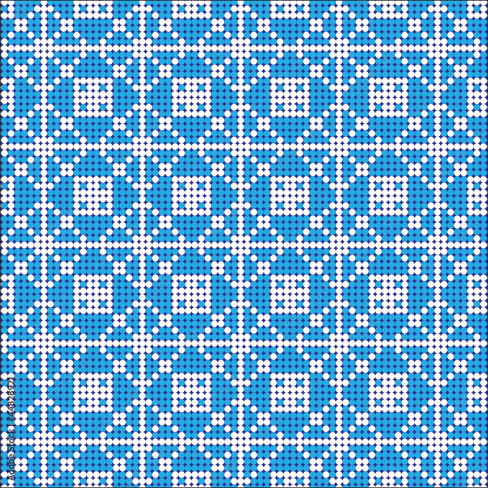Seamless background with snowflakes Seamless background with snowflakes