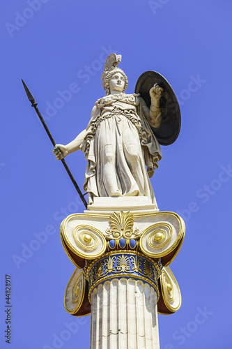 Athena statue in the academy of athens