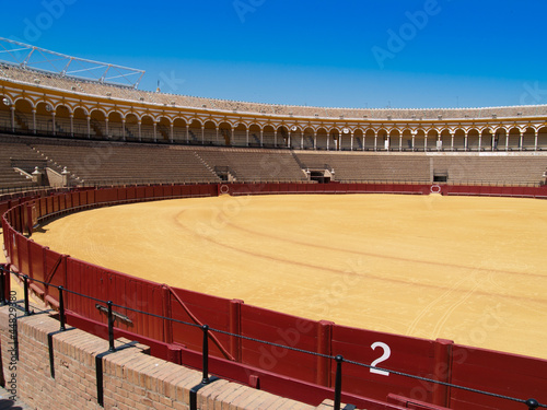 Bullfight arena of Seville, Spain