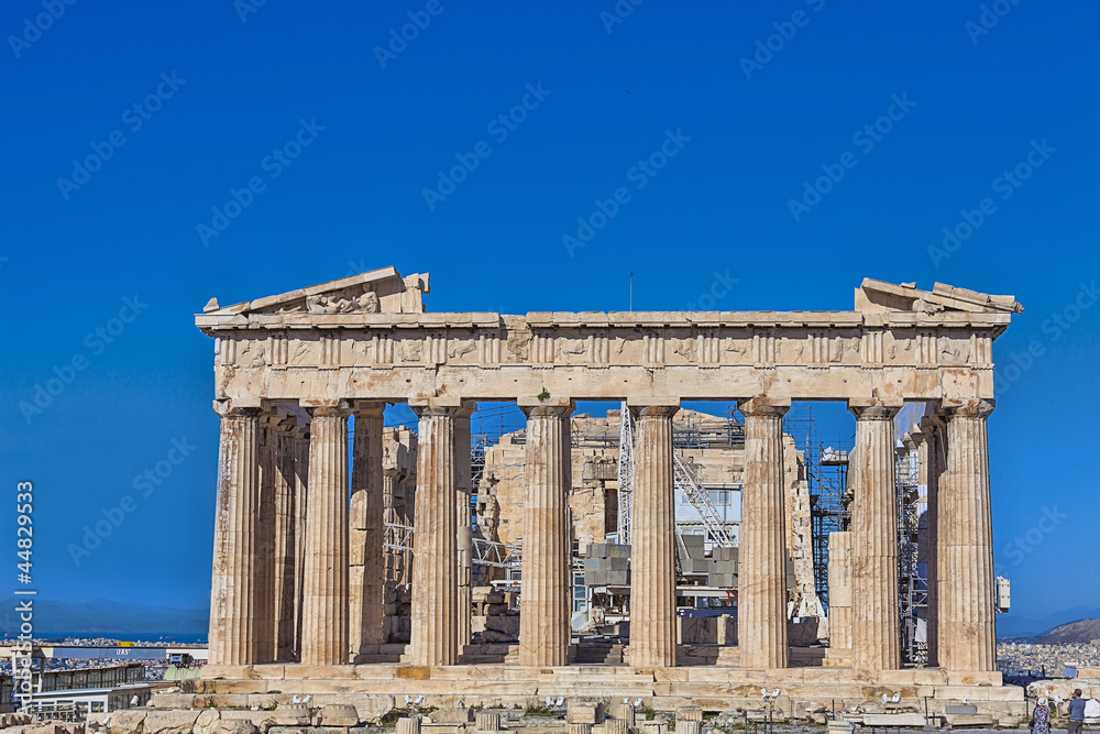 Parthenon in Greece