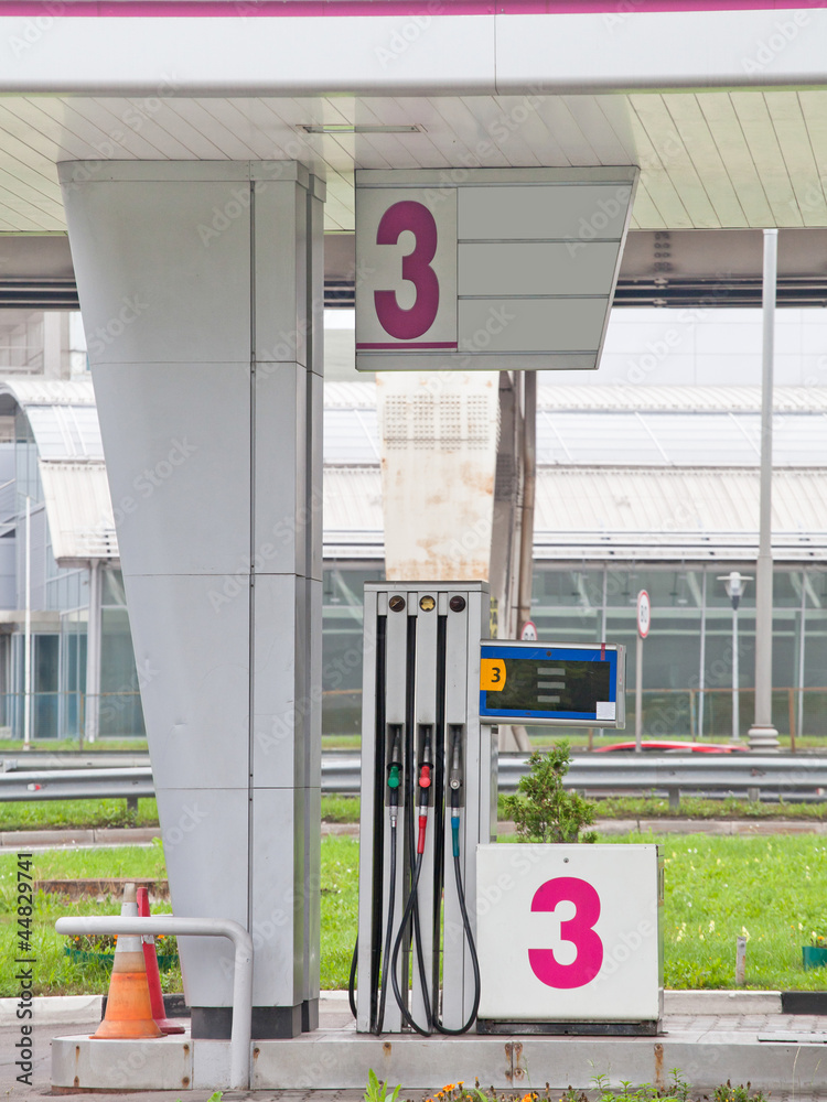 Naklejka premium petrol pump