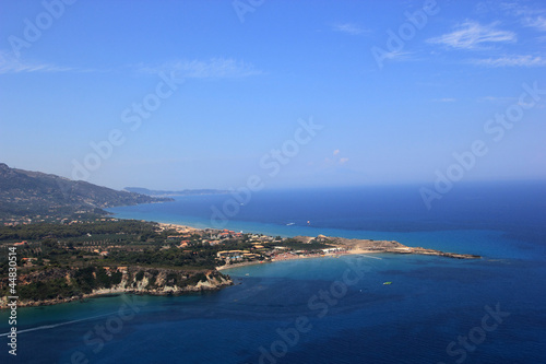 Aerial view on Zakynthos