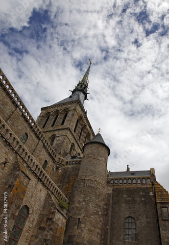 Mount Saint Michel monastery-detail