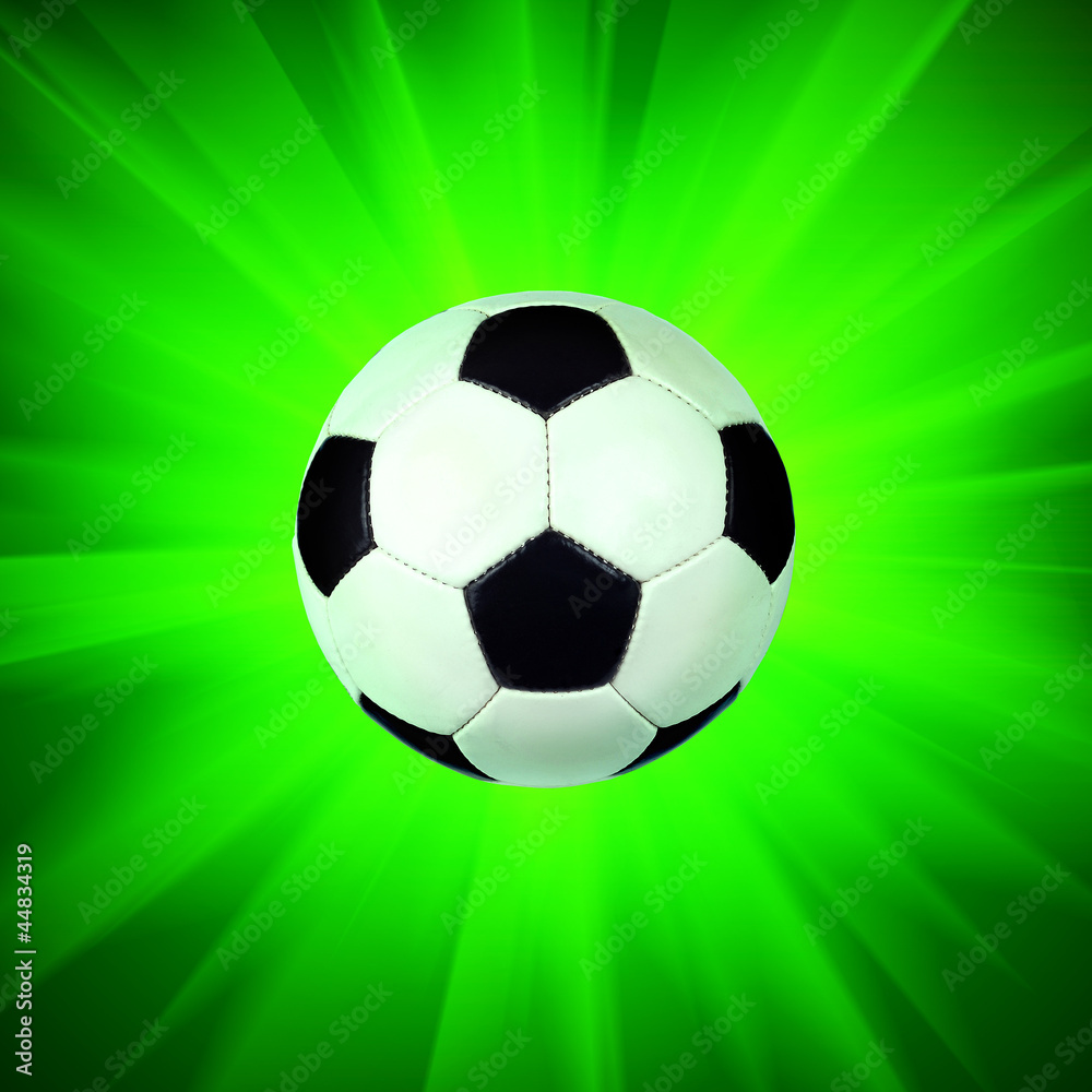 Naklejka premium ball on the light background