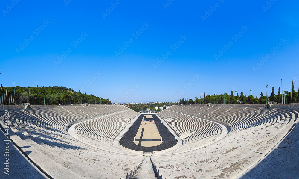 Panathenaic stadium or kallimarmaro in Athens