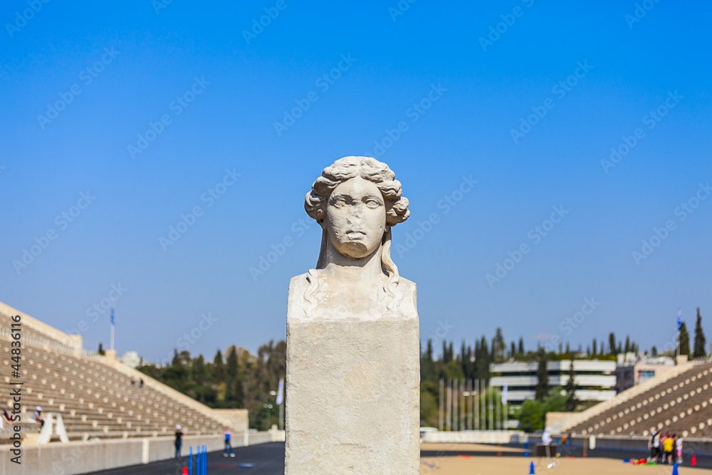 Herm scultpure from the panathenaic stadium in Athens