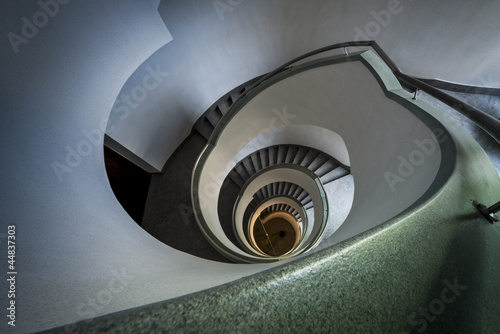 Modern spiral staircase #44837303