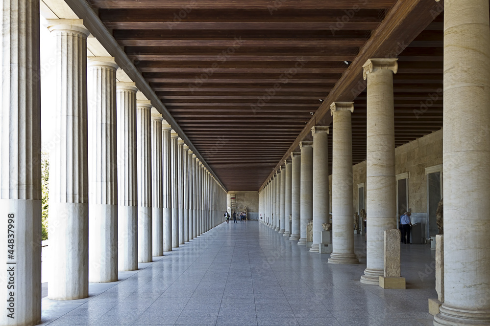 Stoa of Attalos in Athens, Greece