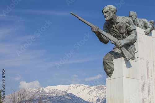 Canvastavla The Distomo Memorial in Greece