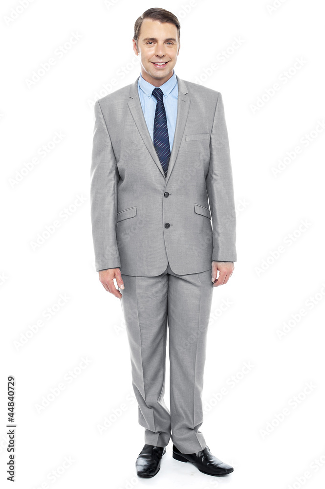 Full length portrait of professional businessman Full length portrait of professional businessman