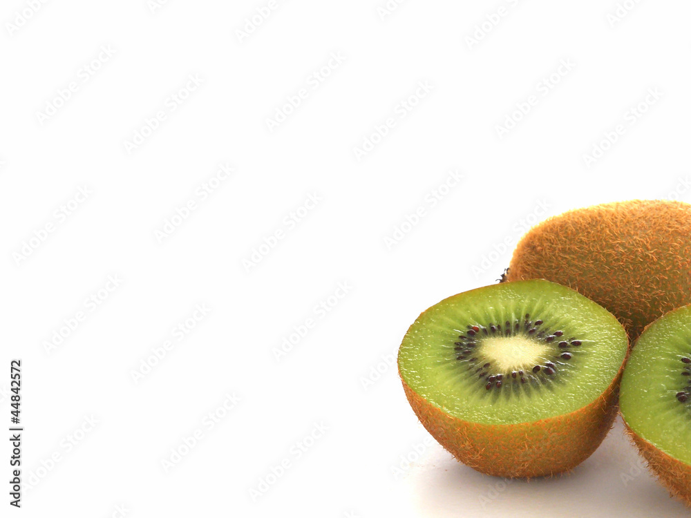 Kiwifruit isolated on white background Kiwifruit isolated on white background