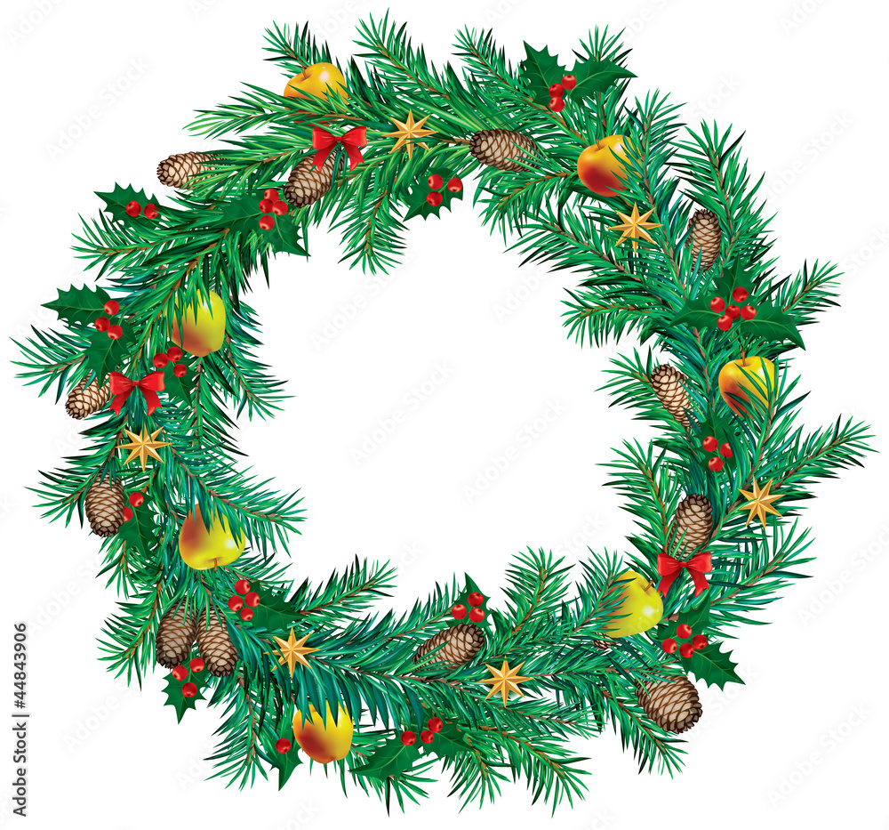 Obraz Christmas wreath