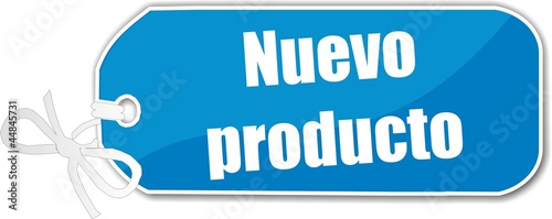 étiquette nuevo producto