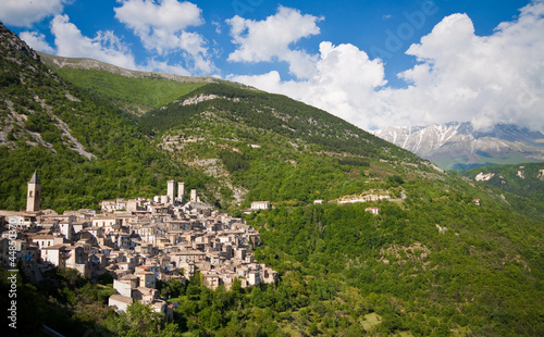Obraz na płótnie Pacentro borgo medievale, Abruzzo, Italia