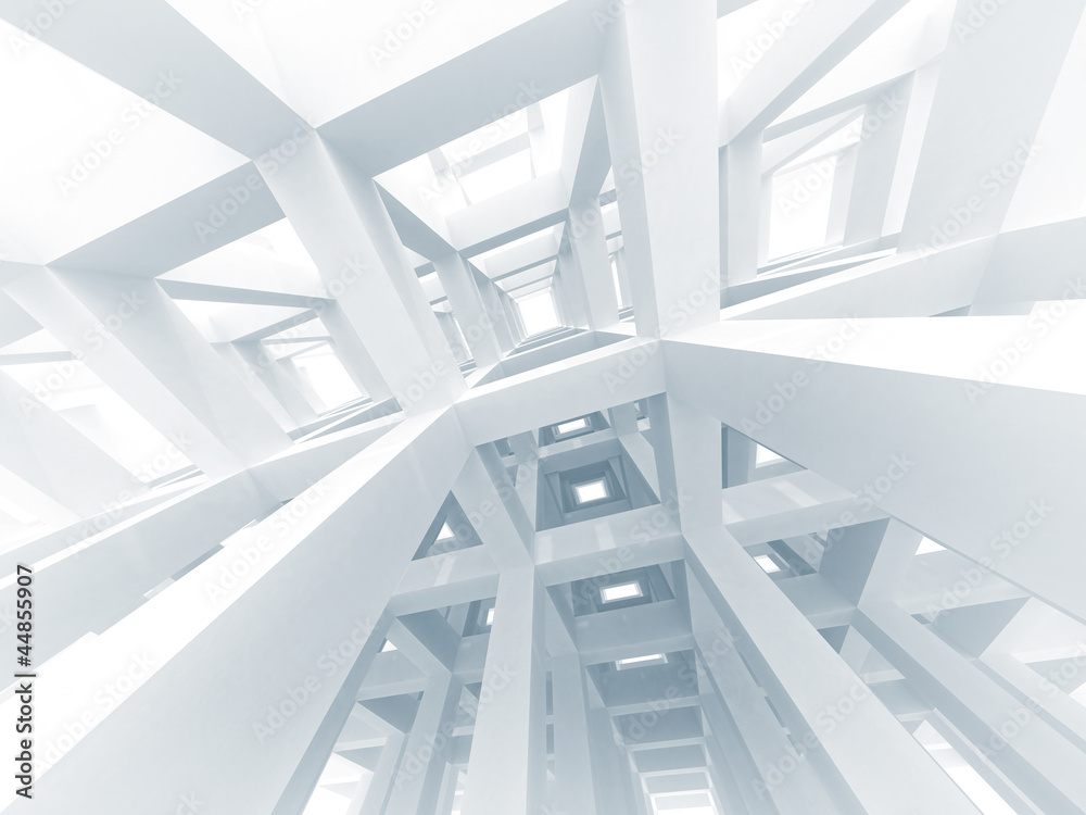 3d abstract architecture background