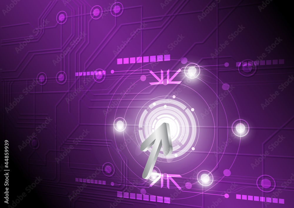 modern button and technology background design modern button and technology background design