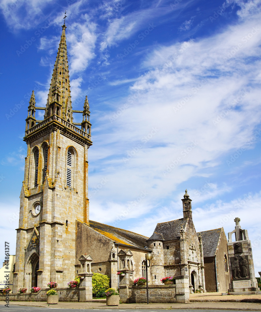 Fototapeta premium Parish Closes in Guiclan. France