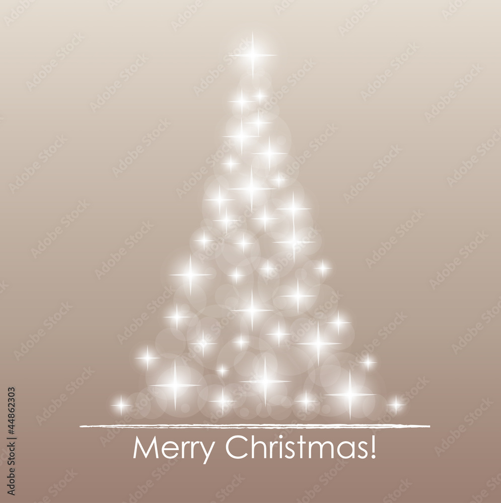 Christmas background with Christmas tree, vector illustration. Christmas background with Christmas tree, vector illustration.