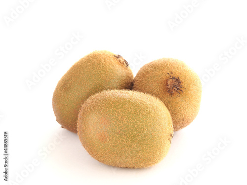 Kiwifruit isolated on white background
