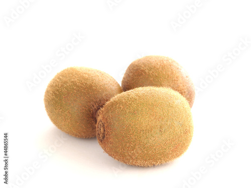 Kiwifruit isolated on white background