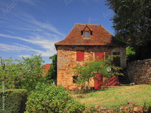 Village de Castelnau-Bretenoux; Corrèze Lot ; Limousin Périgord photo