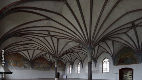 Medieval castle of Teutonic Knights in Malbork, Poland