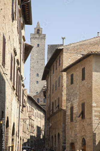 Fototapeta Naklejka Na Ścianę i Meble -  San Gimignano, Italia
