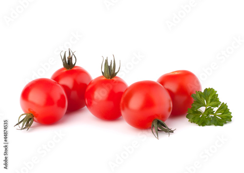 Small cherry tomato and parsley spice